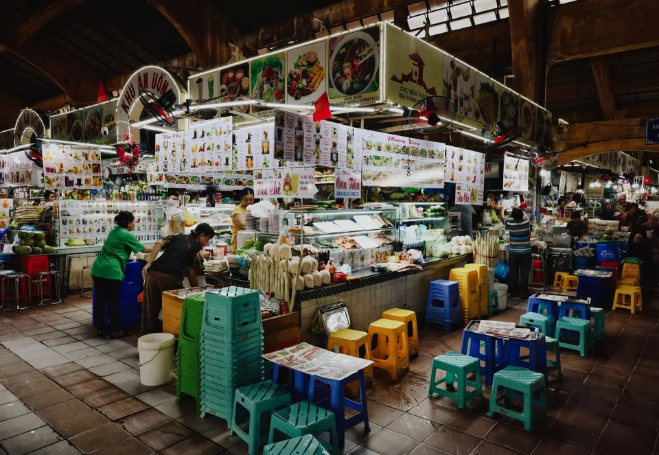 Bàn nướng đông khách tại Trần Thị Nga